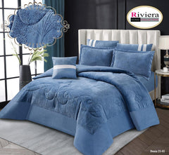 Donia Comforter Set 7 Pcs