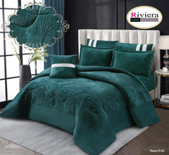 Donia Comforter Set 7 Pcs